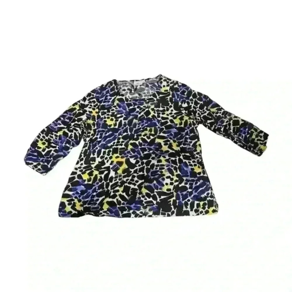 Hot cotton 3/4 sleeve blouse!